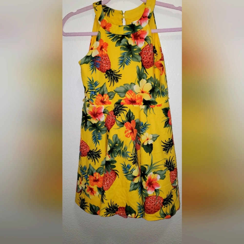 tropical dress